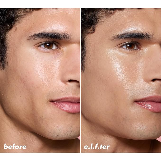 e.l.f. Halo Glow Skin Tint SPF 50, Tinted Moisturizer For Light, Buildable Coverage, Creates A Natural Glow, Vegan & Cruelty-Free, 5 Light Warm-Velvo Beauty