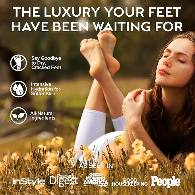 ZAAINA Intensive Heel Balm Stick for Cracked Heels – Natural Foot Balm for Dry Feet, Calluses & Rough Skin – Moisturizing Heel Softener with Shea Butter, Tea Tree & Peppermint – 2.5oz Twist-Up Tube-Velvo Beauty