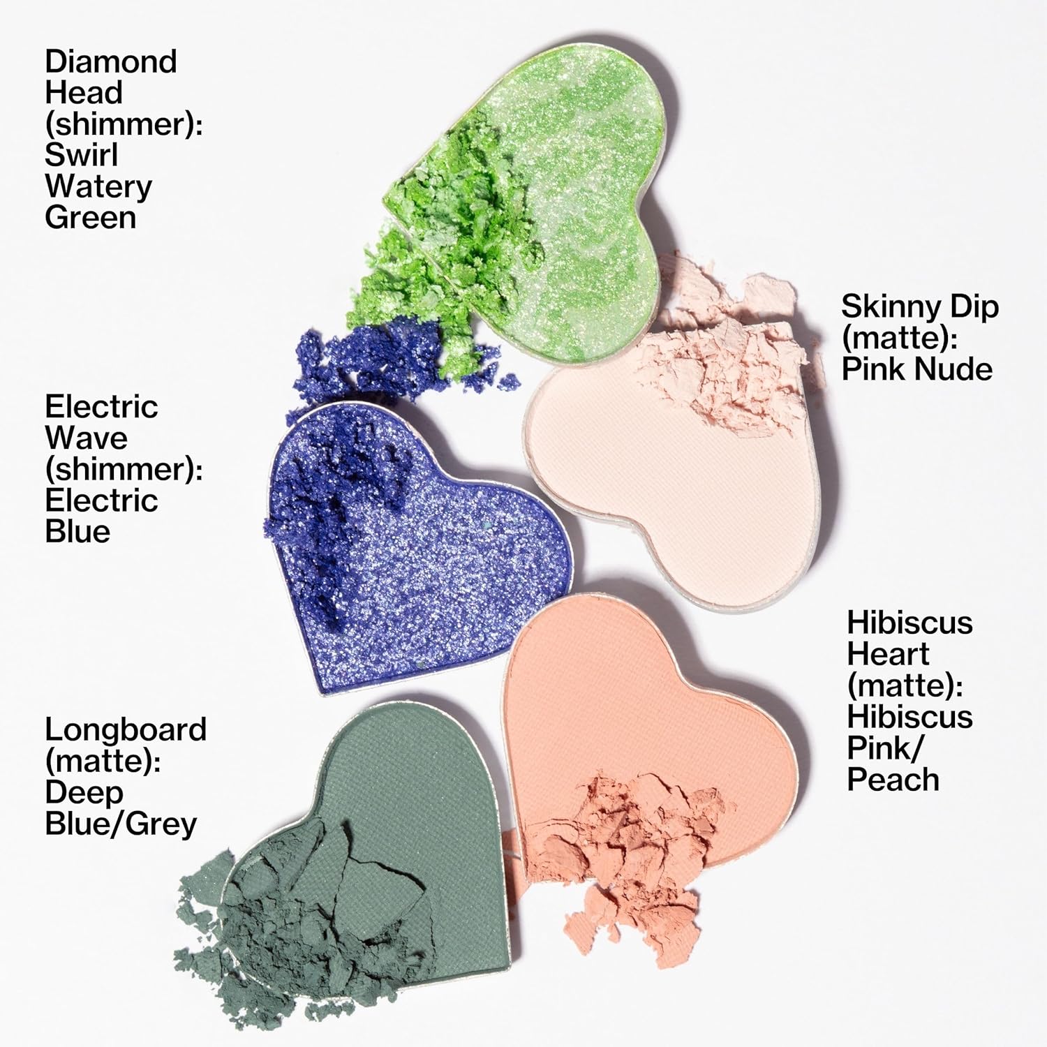 Pacifica Eyeshadow Palette – Waikiki Mineral Eyeshadow, Blendable Shimmer & Matte Shades w/Velvet Matte, Shimmer & Metallic, Cocoa Butter Infused, Talc-Free, Vegan & Cruelty-Free, 0.24 oz 10 Shades-Velvo Beauty