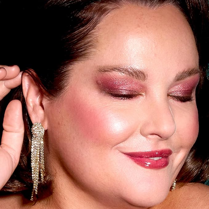 LAURA GELLER NEW YORK The Delectables Pink Prosecco Baked Eyeshadow Palette | 14 Pigmented Eyeshadows Blendable-Velvo Beauty