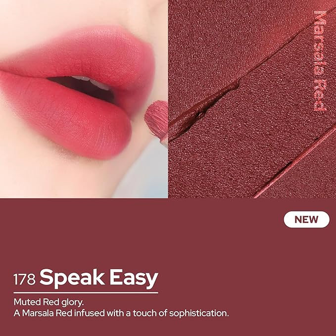 Unseen Blur Lip Tint Long-Lasting Stain, Blendable 3.2g (Speak Easy, 3.2)-Velvo Beauty