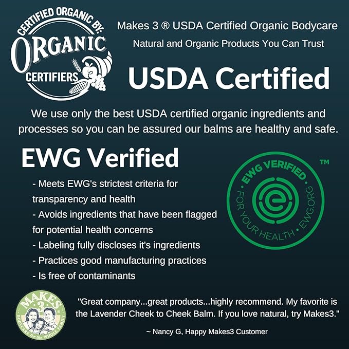 Organic Miracle Body Balm, Lavender, 2 Fluid Ounce-Velvo Beauty