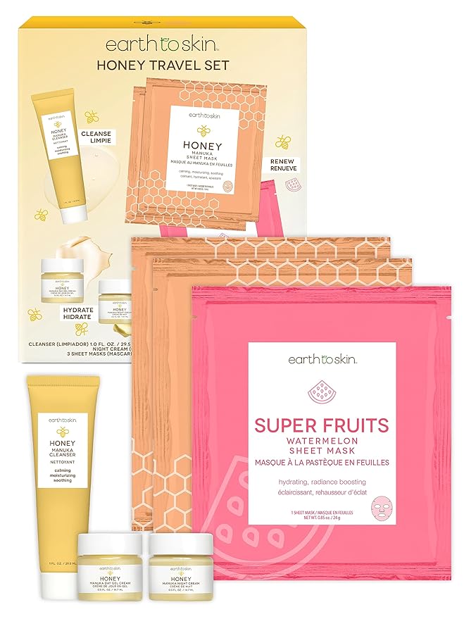 Earth To Skin Honey Travel Set-Velvo Beauty