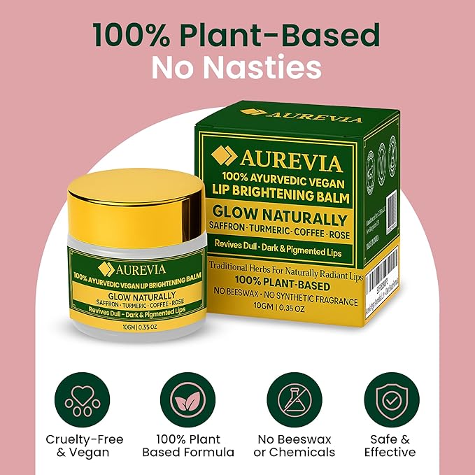 Vegan Lip Balm for Dull, Dark & Smokers' Lips | Naturally – Hydrating & Moisturizing - Antioxidant-Rich-Velvo Beauty