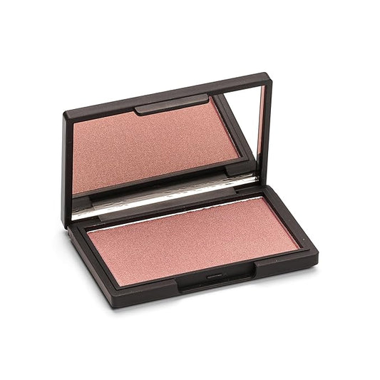 Makeup Powder Blush for cheeks | "Summer Rain" | 4g / 0.141oz | Cruelty-Free, Vegan, Clean Beauty | Buildable & Blendable for Natural, Healthy Glow | Coral, Peach & Golden Hues-Velvo Beauty