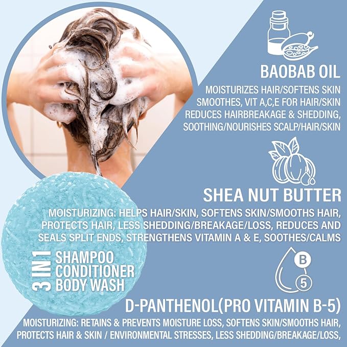 Bay Rum Shampoo Bar – Vegan, Sulfate-Free, Made in USA | 3-in-1 Men’s Shampoo, Conditioner & Body Wash | Ideal for All Hair Types | 60+ Washes, Travel-Friendly-Velvo Beauty