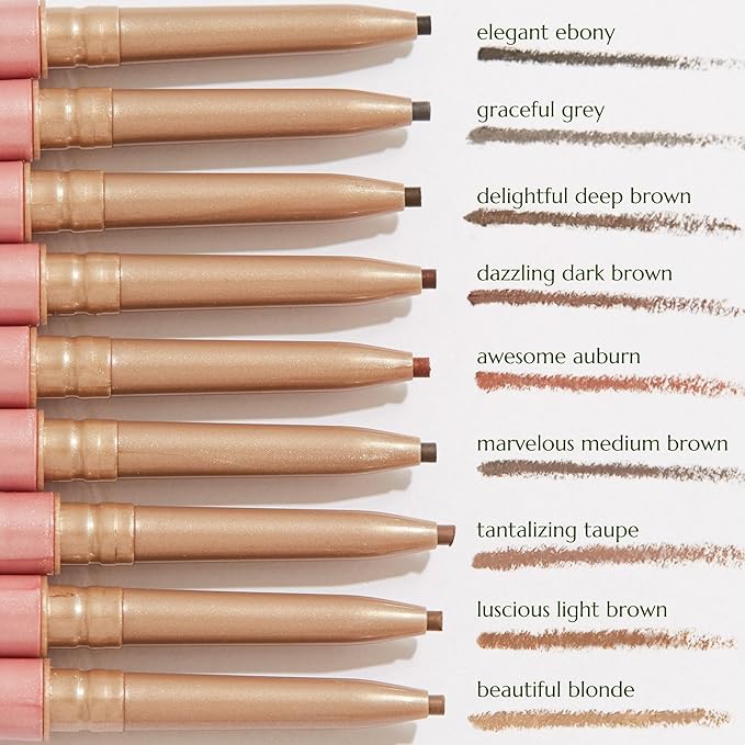 Chella Eyebrow Pencil – Easy-to-Use Brow Definer for Shaping, Filling & Blending – Long-Wear Medium Brown Eyebrow Pencils for Women with Precise Tip (Medium brown)-Velvo Beauty