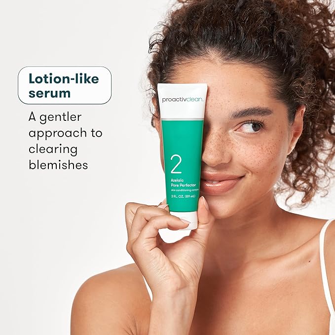 Proactiv Clean Azelaic Pore Perfector- Brightening Serum for face with Squlane and Hyaluronic Acid- Azelaic Acid Cream Serum for Sensitive Acne Prone Skin- 3oz-Velvo Beauty