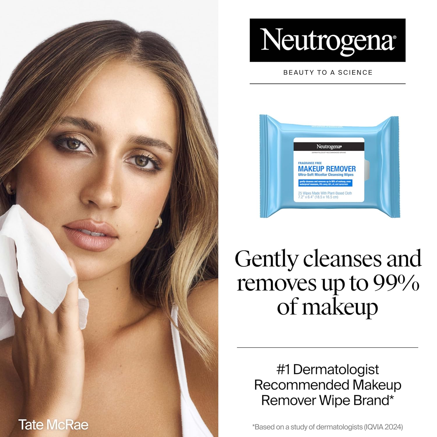 Neutrogena Fragrance-Free Makeup Remover Cleansing Towelette Singles, Individually-Wrapped Daily Face Wipes to Remove Dirt, Oil, Makeup & Waterproof Mascara for Travel & On-the-Go, 20 ct (Pack of 6)-Velvo Beauty
