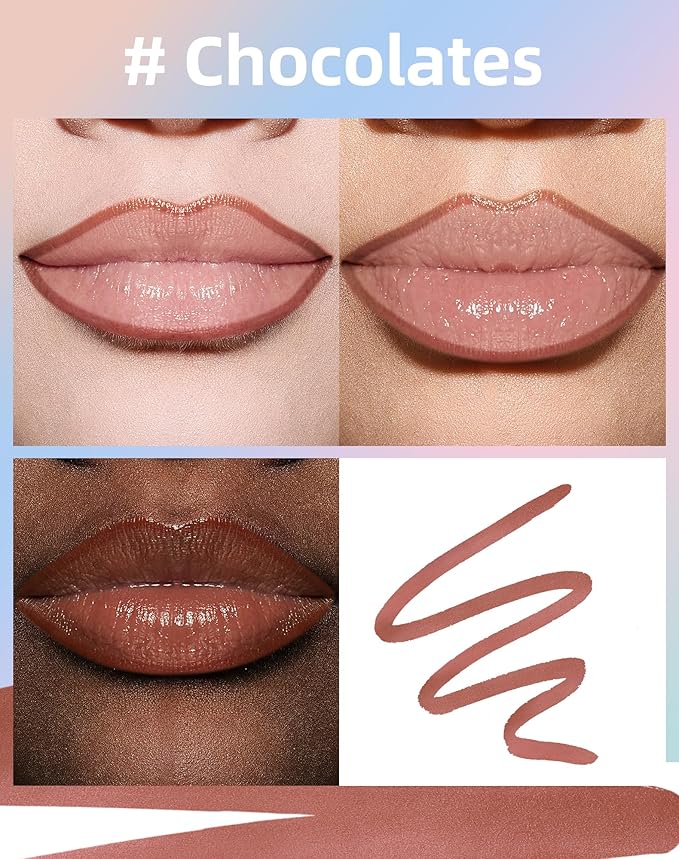 KIMUSE Lip Stain Peel Off, Peel Off Lip Liner Stain with Tweezer, Long Lasting, Waterproof, Transfer Proof Lipstains Color, Smudge-Free, Easy Removal, Matte Finish-Velvo Beauty