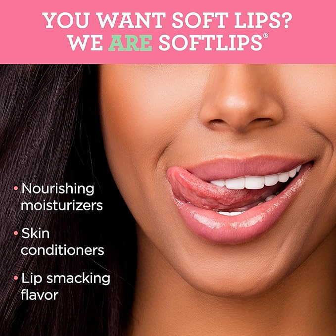 Softlips Watermelon Lip Balm 2-Pack with SPF 20 - Juicy Hydration for Smooth, Protected Lips-Velvo Beauty