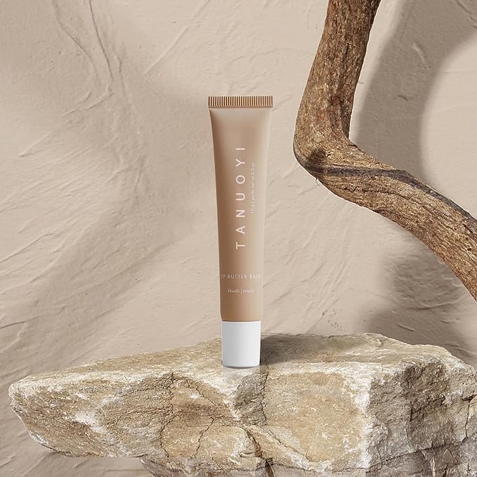 Lip Butter Balm Vanilla, Moisturizing Lip Balm for Dry Cracked Lips,Ultra-Nourishing Lip Care Moisturizer for Soft, Smooth and Supple Lips (colorless)-Velvo Beauty