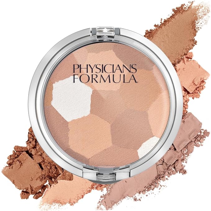 Physicians Formula Setting Powder Palette Multi-Colored Pressed Finishing Powder, Natural Coverage, Beige, Dermatologist Tested, Clinicially Tested-Velvo Beauty