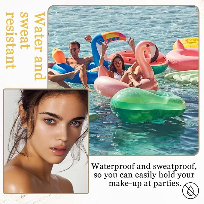 Lightweight Setting Powder,Waterproof Oil Control Translucent Face Powder,Smooth Long Lasting Matte Finish Loose Powder with Face Makeup Brush & Powder Puff（Natural Color）-Velvo Beauty