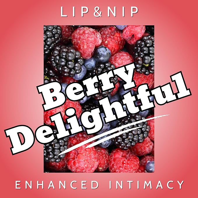 Berry Delightful “Dottie” Flavored Balms | Flavored Hydrating Lip Balm, Nipple Balm, and Full Body Balm | Lip Balm & Moisturizer and Intimacy Enhancer - Pack of 3-Velvo Beauty
