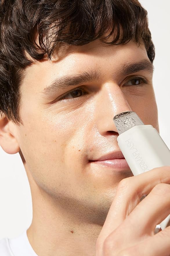 DERMAFLASH DERMAPORE+™ Ultrasonic 2-in-1 Pore Extractor and Serum Infuser, Stone-Velvo Beauty