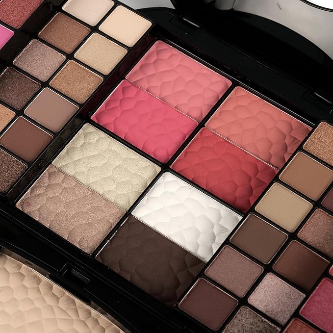 64 Colors cosmetic Kit Makeup Kit For Teens Make up Kits For Girls Makeup Palette Eyeshadow Makeup Mirror For Women Gift-Velvo Beauty
