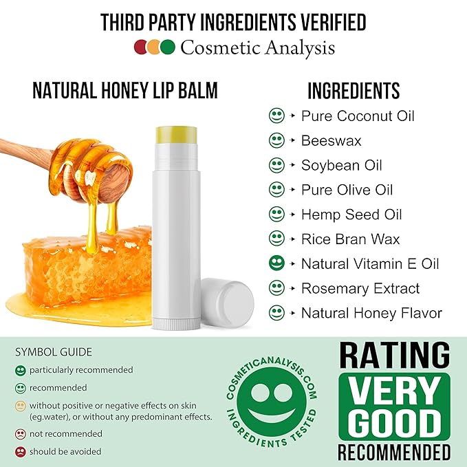 Natural Cherry Lip Balm Bulk, Unlabeled Filled, 50 Pack Add Your Own Labels-Velvo Beauty