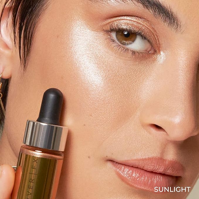 COVER FX Custom Enhancer Drops - Sunlight: Classic Gold Finish - 15mL - Radiant Glow - Liquid Highlighter-Velvo Beauty