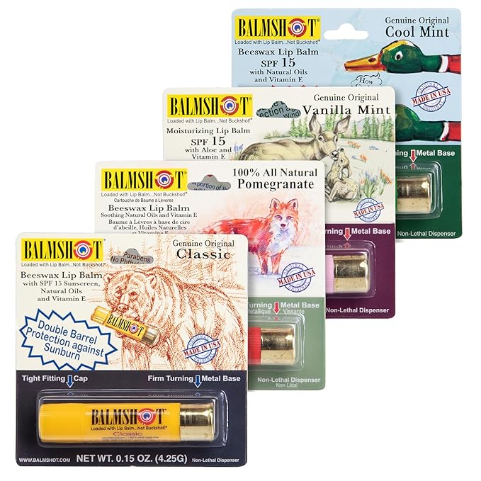 BALMSHOT Lip Balm 4 Pack-Velvo Beauty