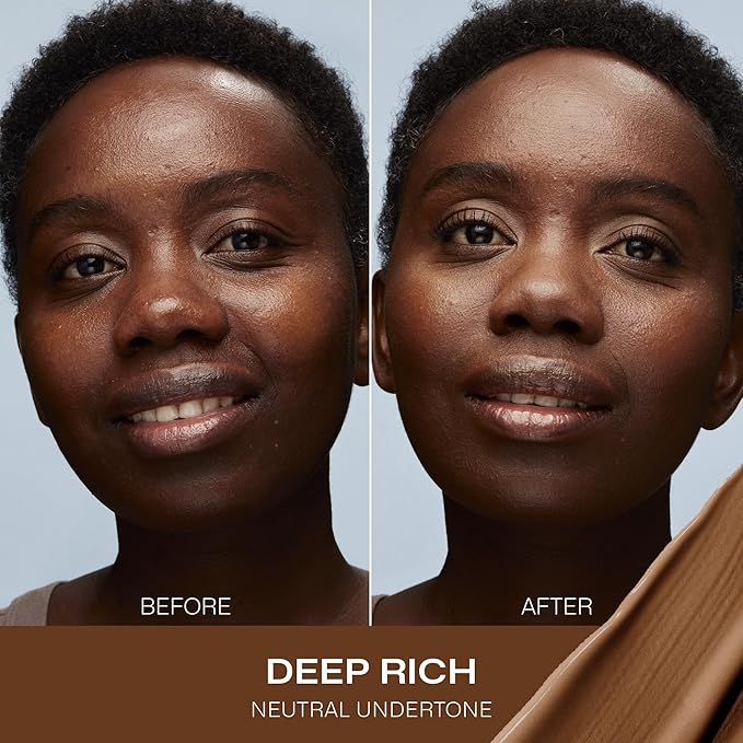 Lumene Color Correcting CC Cream - Lightweight Foundation - Medium Coverage - Redness Reducing Face Makeup for Glowing Complexion - Vegan Formula + Suitable for All Skin Types - Deep Rich (1 fl oz)-Velvo Beauty