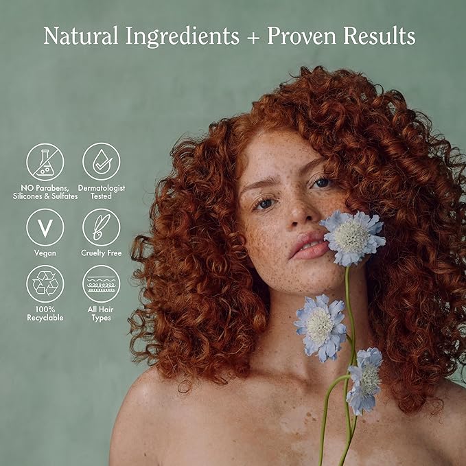 Rizos Curls Biotin Shampoo Gently Cleanse, Strengthen & Nourish Hair with Biotin & Rosemary Oil Reduces Shedding for Fuller, Healthier Hair For all Hair Types Sulfate & Paraben Free-Velvo Beauty