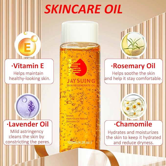 Stretch Mark Cream Stretch Mark Oil for Pregnancy, Stretch Mark Removal Belly Butter for Pregnant Women To Prevent And Repair Maternity Stretch Marks Scar Cream 2.82 Oz Skincare Body Oil 4.2 Fl.oz-Velvo Beauty