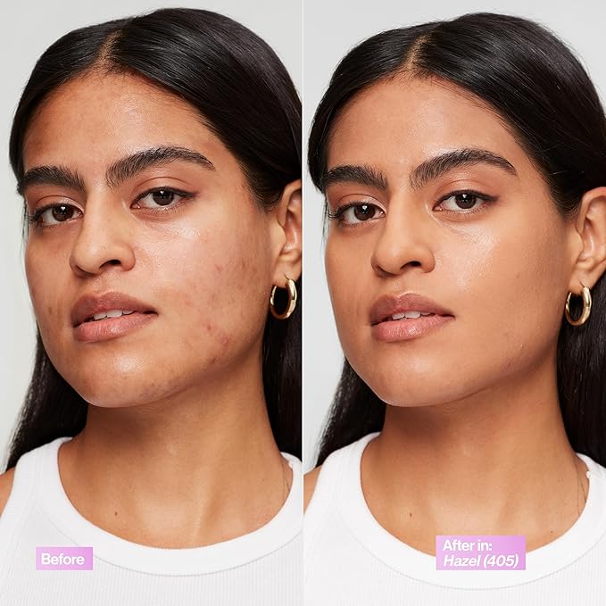 Revlon Illuminance Tinted Serum, Triple Hyaluronic Acid, Evens Out Skin Tone Over Time and Hydrates All Day, SPF 15, 405 Hazel, 0.94 fl oz.-Velvo Beauty