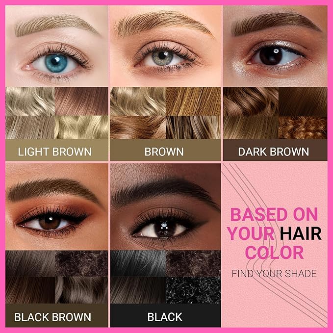 iMethod Eyebrow Pen - Eyebrow Pencil Magical 2-in-1 Eye Brow Pencils for Women with 4-Fork-Tip & Precise Brush-Tip for Natural Hair-Like Brows, Last All-Day, with Eyebrow Spoolie Brush, Reddish Brown-Velvo Beauty