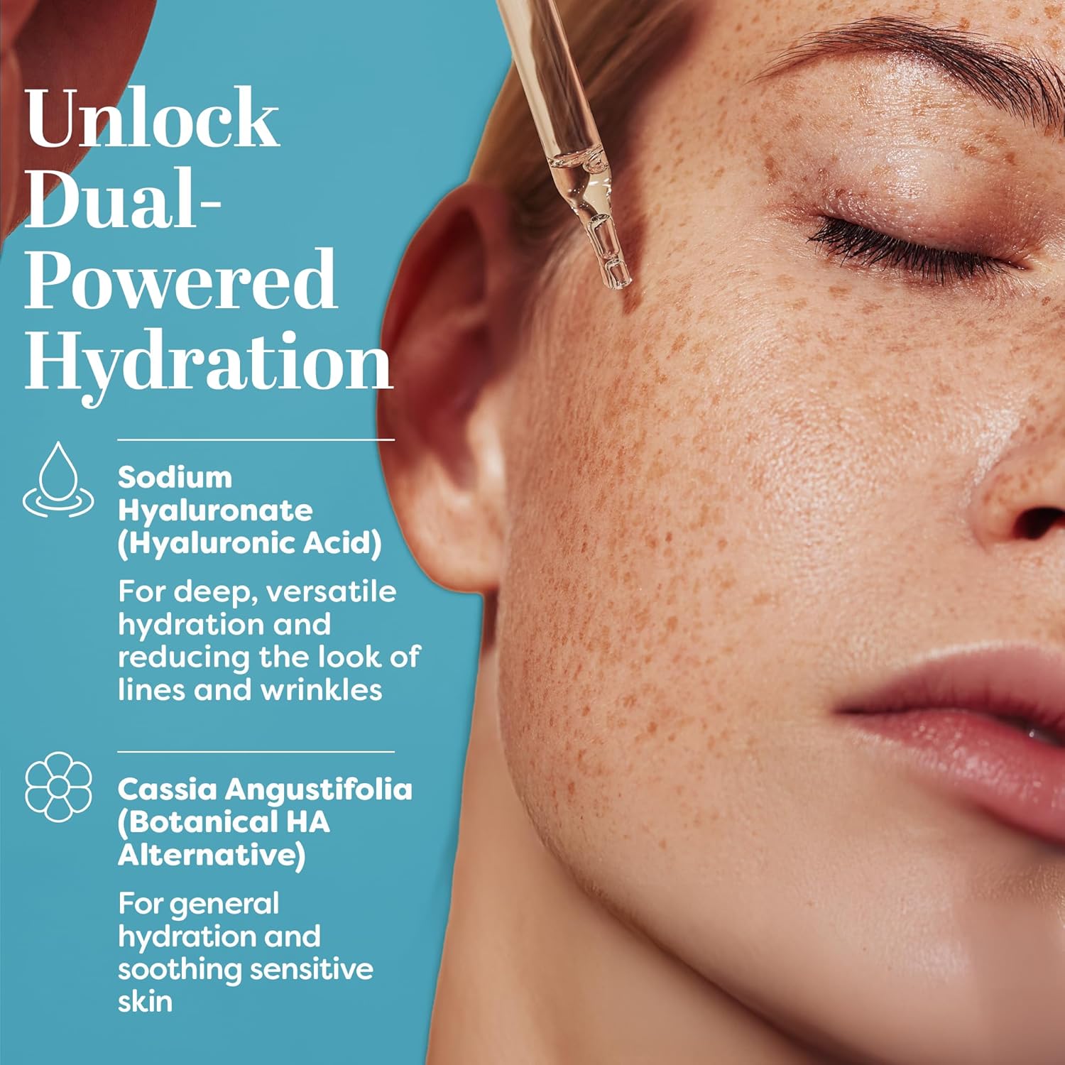 TruSkin Hyaluronic Acid Serum for Face + 7 Ultra Hydrating Ingredients – Best Face Serum for Moisturizing, Visibly Plumping Skin & Smoothing the Look of Fine Lines, 1 fl oz-Velvo Beauty