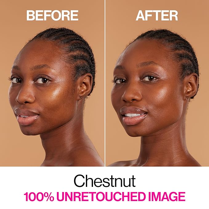 wet n wild Bare Focus Skin Tint, 5% Niacinamide Enriched, Buildable Sheer Lightweight Coverage, Natural Radiant Finish, Hyaluronic & Vitamin Hydration Boost, Cruelty-Free & Vegan - Chestnut-Velvo Beauty