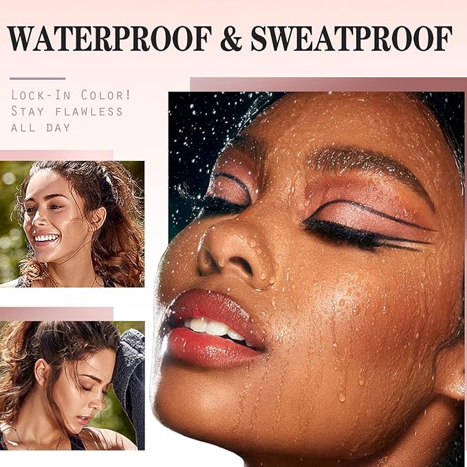 Eyebrow Pen, Waterproof Eyebrow Pencils for Women - Angled Brow Brush & Multi-Fork Tip Microblading Brow Pen, Precisely Creates Natural Hair-Like Brows, Easy to Use 05-Black-Velvo Beauty