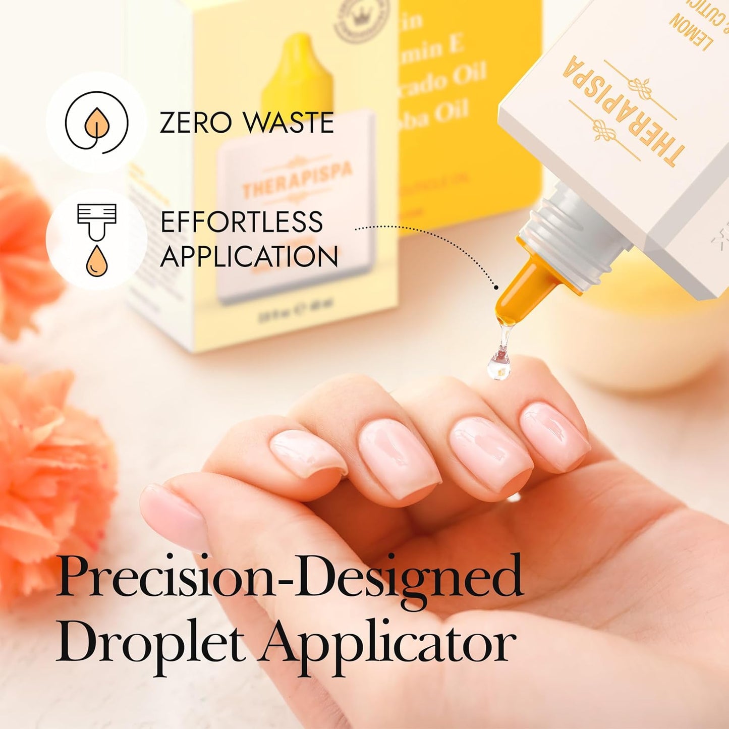 Nail & Cuticle Oil with Avocado, Jojoba, Biotin & Vitamin E – Nourishes Cuticles, Strengthens Nails & Supports Nail Growth (Lavender, 2.0 fl oz)-Velvo Beauty