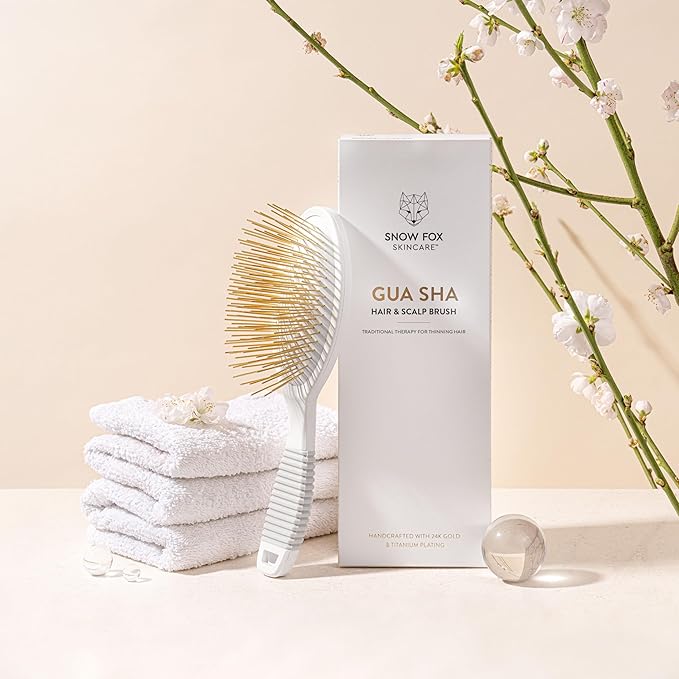 Gua Sha Hair & Scalp Brush-Velvo Beauty