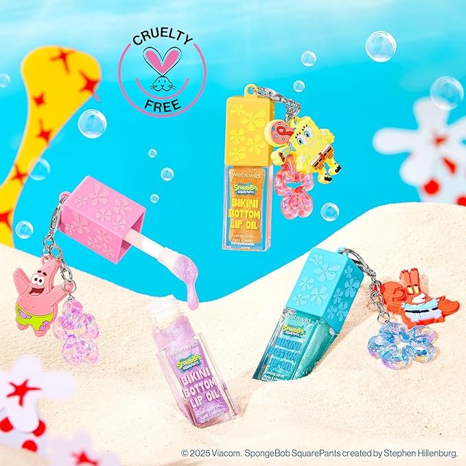 wet n wild SpongeBob SquarePants PR Box - Pineapple House 2-Layer Collector’s Set with Makeup & Tools for Unique F.U.N Looks, Cruelty-Free-Velvo Beauty