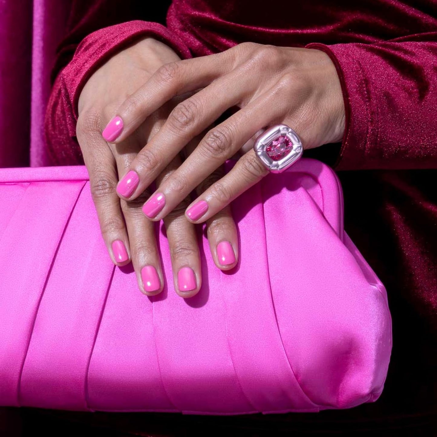 essie gel couture, Long-Lasting Nail Polish, Vegan, Be Dazzled, Pink, Pinky, 0.46 fl oz-Velvo Beauty