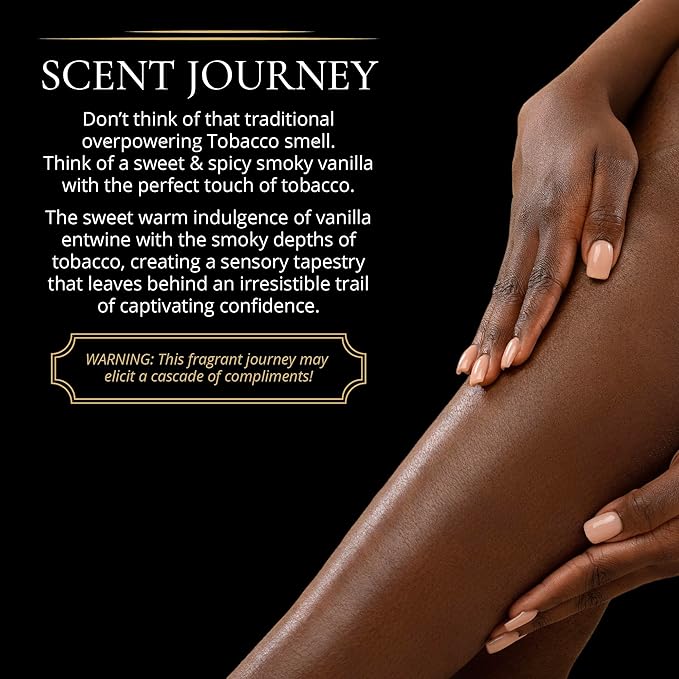 LUXURY LIFE BUTTER - Irresistibly Scented Body Butter with Hyaluronic Acid for Ultimate Moisture. Luxurious Natural Fragrance. Hydrates for a Non-Greasy Glamorous Glow, Tobacco Vanilla, 5 oz.-Velvo Beauty
