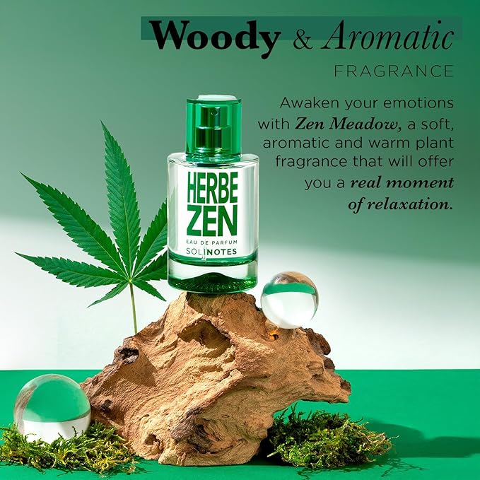 SOLINOTES Zen Meadow Perfume for Women - Eau De Parfum | Delicate Floral and Soothing Scent - Made in France - Vegan - 1.7 fl.oz-Velvo Beauty