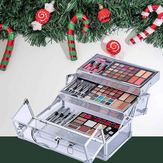 74 Colors Makeup Kit All-in-one Makeup Set, Cosmetic-Gift for Women -Include Makeup Brush Set, Eyeshadow Palette, Brow Powder, Eyebrow Pencil, Lip brush -(Multicolor 102)-Velvo Beauty