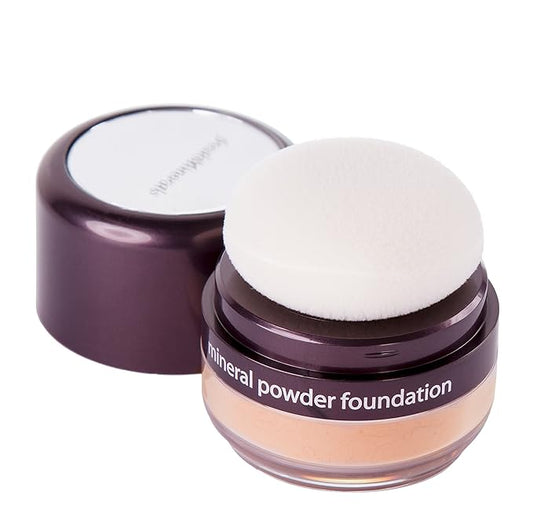 Mineral Powder Foundation, Flawless, 6 Gram-Velvo Beauty