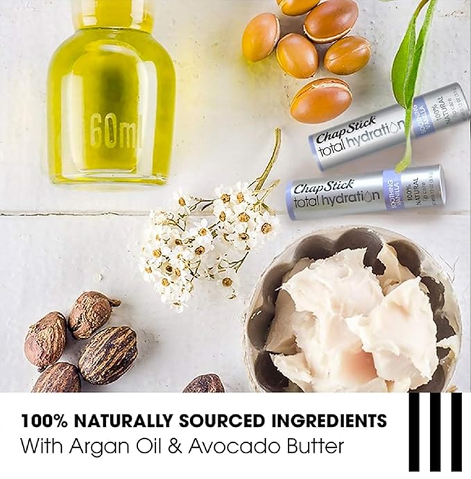 ChapStick Total Hydration Lip Care Soothing Vanilla - Pack of 2-Velvo Beauty