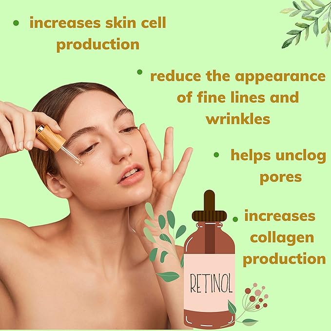 Retinol Cream for Face with Avocado Oil - Natural Moisturizer Face Cream, Smooth Skin Formula - 1.6 fl. Oz-Velvo Beauty