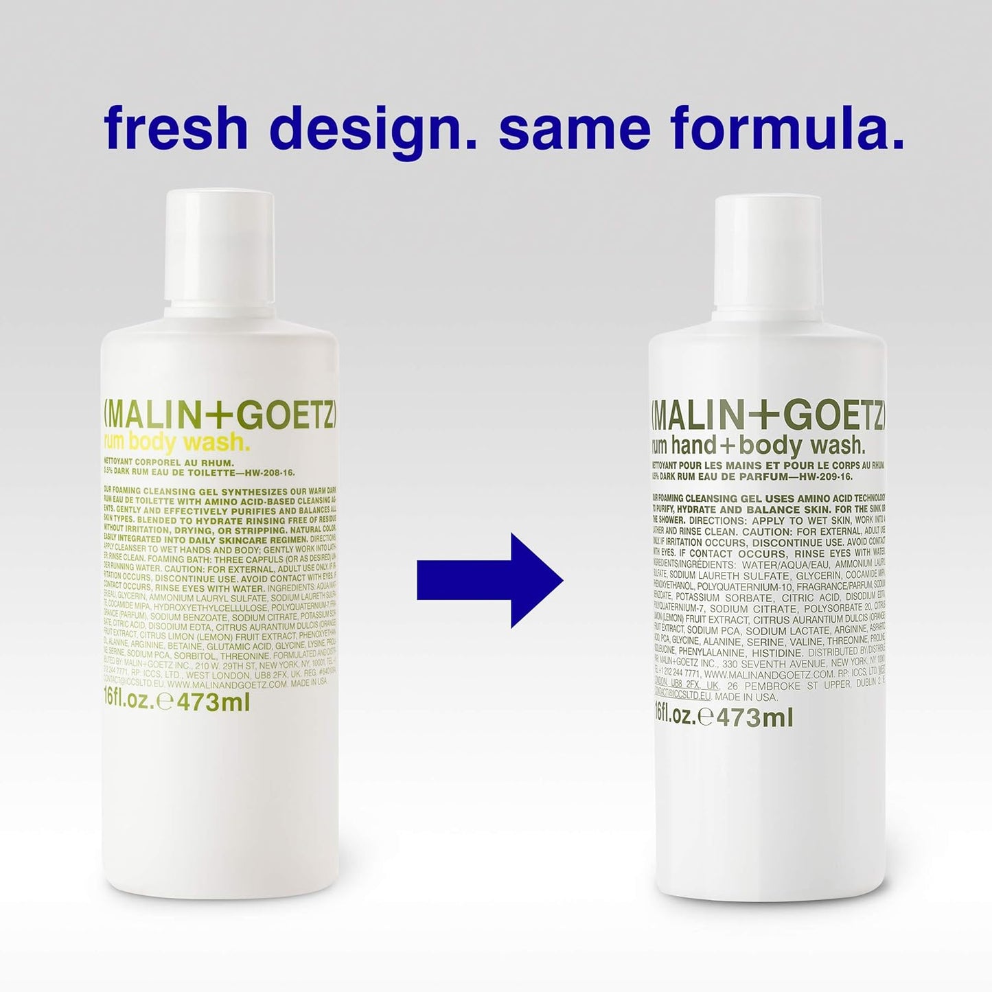 Malin + Goetz Rum Hand & Body Wash, 16 Fl. Oz. – Men & Women Natural Body Wash For All Skin Types, Foaming Hydrating Cleansing Gel, Cruelty-Free & Vegan-Velvo Beauty