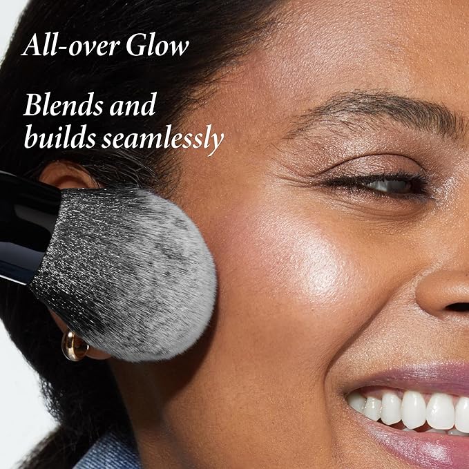 LAURA GELLER NEW YORK Bronze-n-Brighten Multipurpose Bronzer, Deep + Classic Bronzer Brush-Velvo Beauty