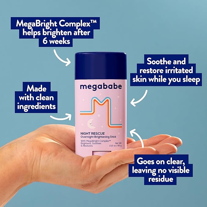 Megababe Night Rescue | Brightening & Soothing | 2.12 oz-Velvo Beauty