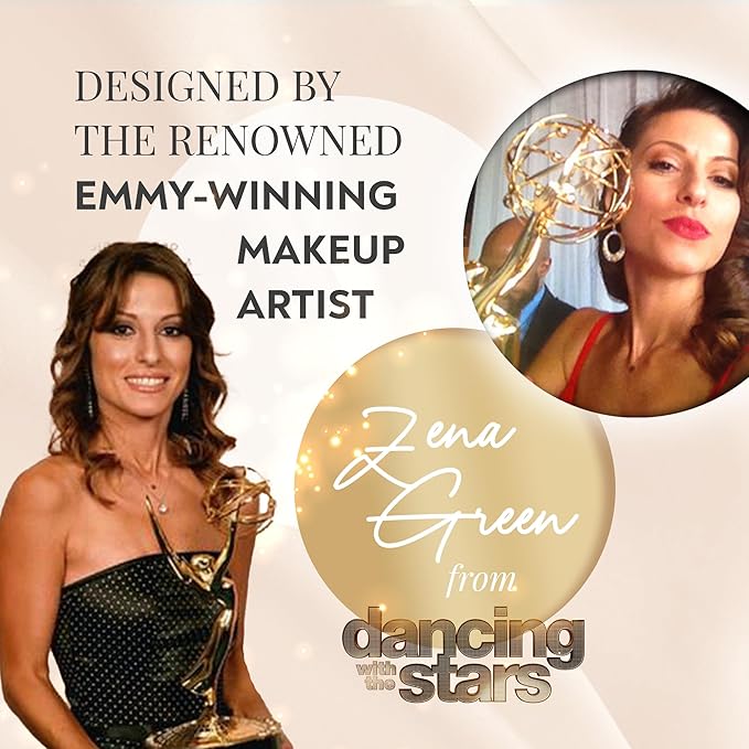 Junior Magnetic Makeup Palette, Empty Magnetic Palette, Universal Magnet makeup palette for Eyeshadows, Powders, Customizable Beauty Organizer with Mirror-Velvo Beauty