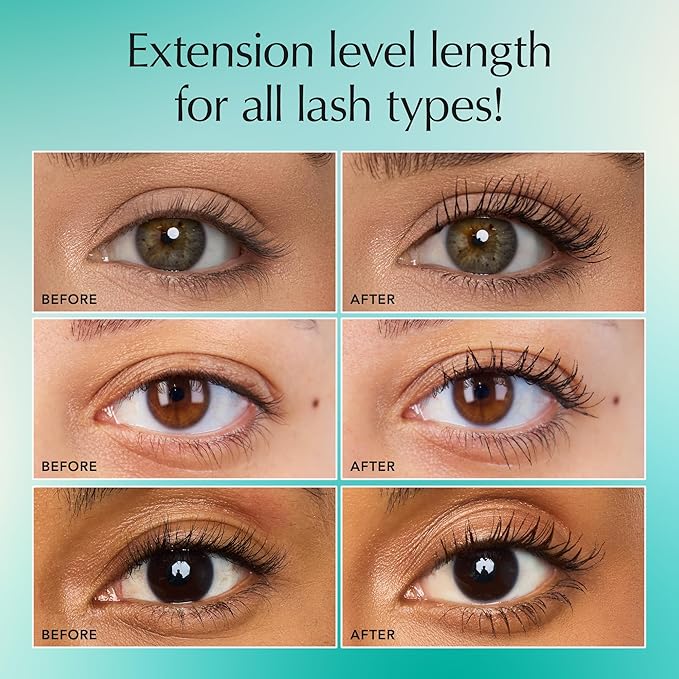 Thrive Causemetics Liquid Lash Extensions Mascara, Tubing Thrive Mascara Lengthening, Volumizing & Curling, Smudge Proof, Washable, No Clumping or Flaking, Vegan & Cruelty Free, Brynn (Rich Black)-Velvo Beauty