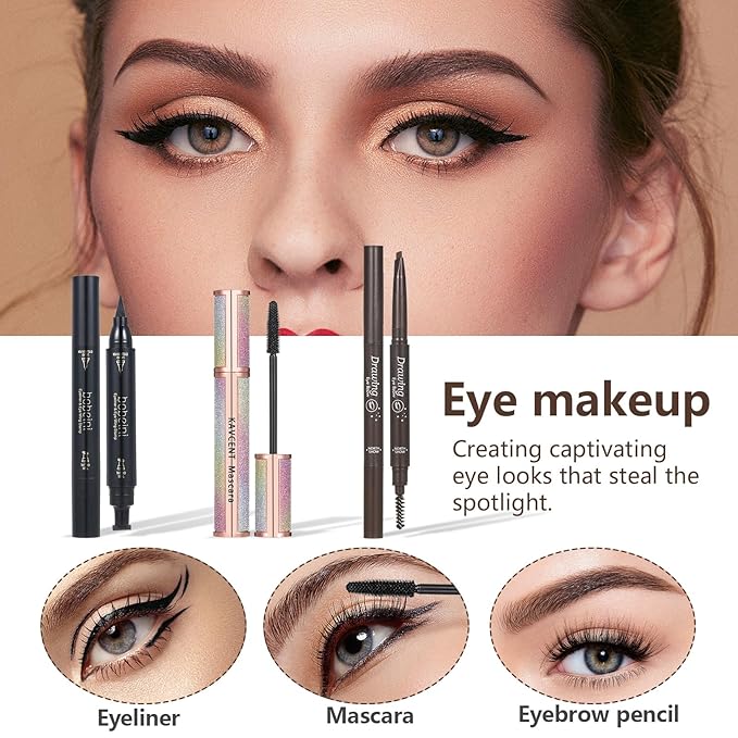 30 Pieces Makeup Kit for Women Full Kit, TooAemiS Professional Makeup Kit for Teens or Adult, All in One Makeup Sets Include Eyeshadow Palette Lipstick Concealer Foundation Mascara Loose Powder Etc-Velvo Beauty