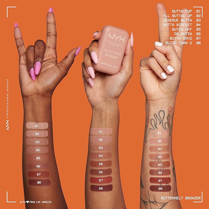 NYX PROFESSIONAL MAKEUP Matte Buttermelt Bronzer, Longwear Face Makeup with Up to 12 Hours of Wear, Vegan Formula - Do Butta-Velvo Beauty