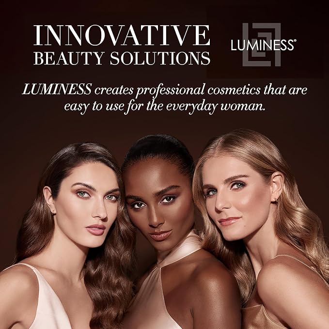 LUMINESS Face & Eye Makeup Remover, Airbrush Spray Makeup Eraser (1.86 fl oz) - Removes Longwear Cosmetics & Waterproof Formulas - Gentle -Make Up Remover for Soft, Smooth, & Hydrated Skin-Velvo Beauty